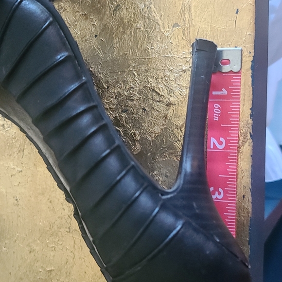 Elle Georgian Black Pointed Toe Stiletto | Heel | Pump| Size 7.5| - Picture 9 of 12